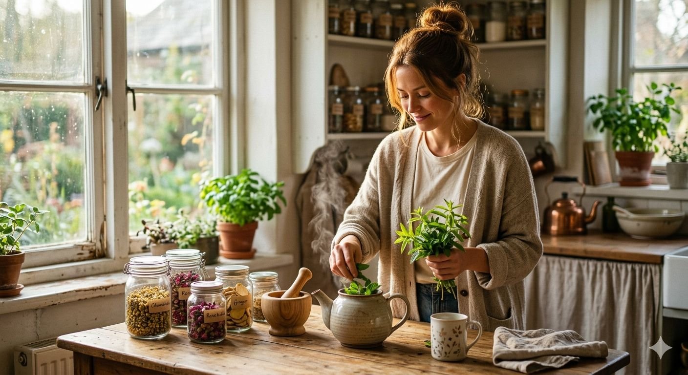 Saúde natural e bem-estar da família